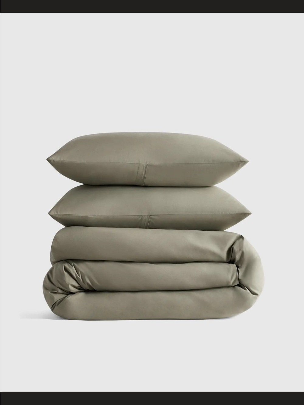 Quince Light Sage Green Duvet Cover Set